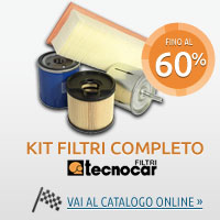 Immagine riferita a Tagliando: Kit filtri in promozione